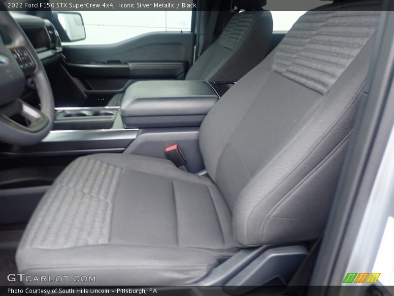 Iconic Silver Metallic / Black 2022 Ford F150 STX SuperCrew 4x4