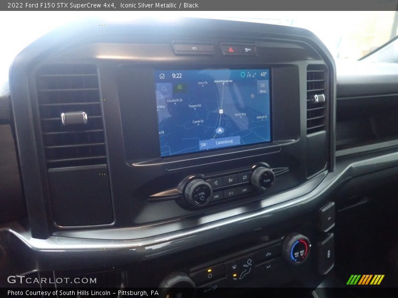 Iconic Silver Metallic / Black 2022 Ford F150 STX SuperCrew 4x4