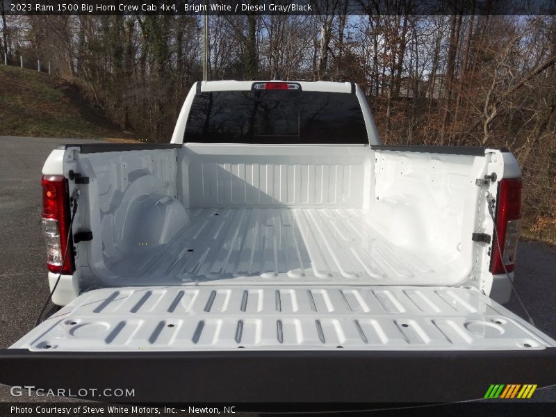 Bright White / Diesel Gray/Black 2023 Ram 1500 Big Horn Crew Cab 4x4