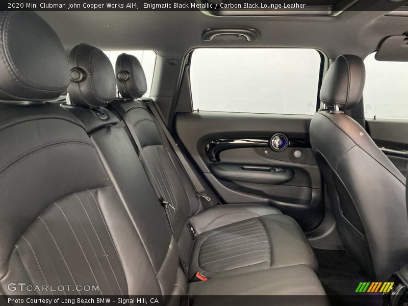Rear Seat of 2020 Clubman John Cooper Works All4
