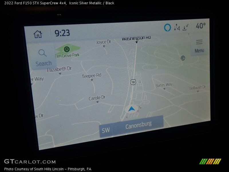 Iconic Silver Metallic / Black 2022 Ford F150 STX SuperCrew 4x4