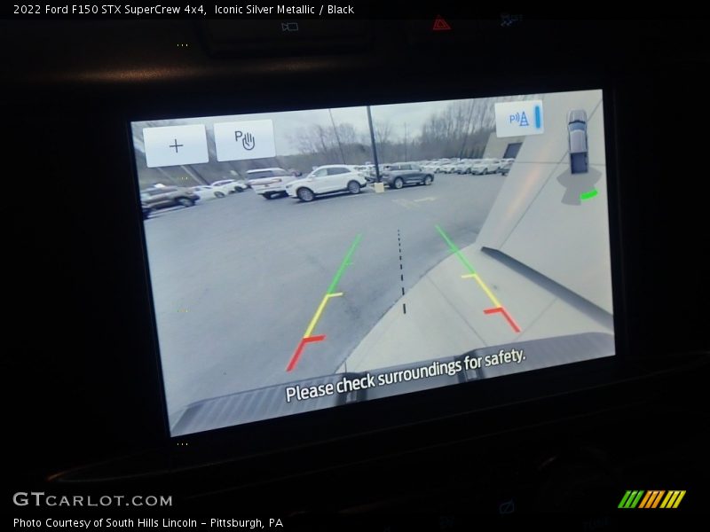 Iconic Silver Metallic / Black 2022 Ford F150 STX SuperCrew 4x4