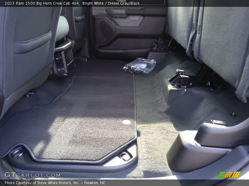 Bright White / Diesel Gray/Black 2023 Ram 1500 Big Horn Crew Cab 4x4