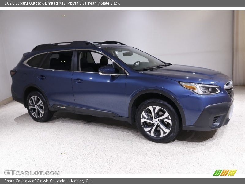 Abyss Blue Pearl / Slate Black 2021 Subaru Outback Limited XT