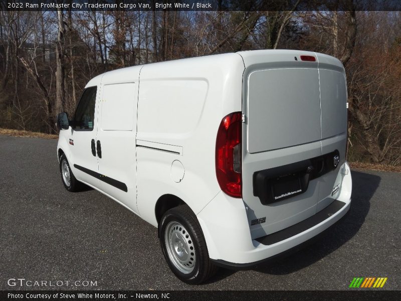 Bright White / Black 2022 Ram ProMaster City Tradesman Cargo Van