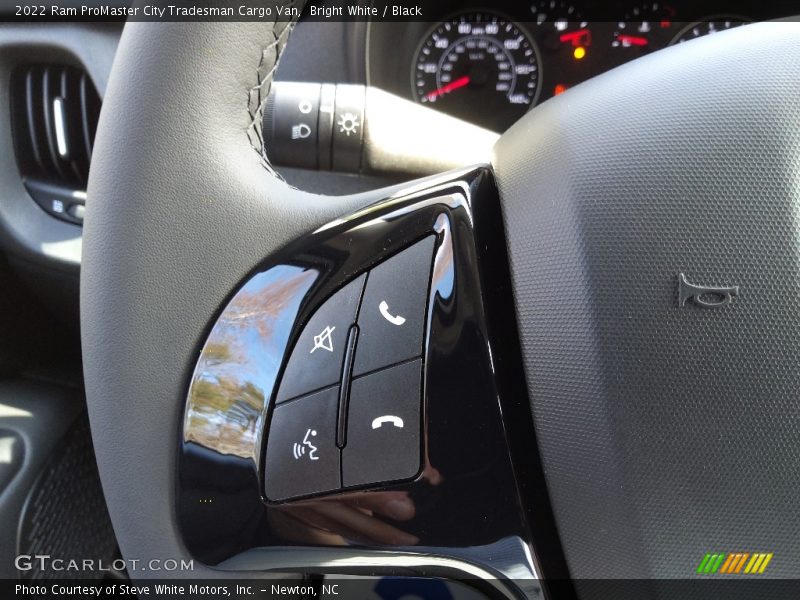 Bright White / Black 2022 Ram ProMaster City Tradesman Cargo Van