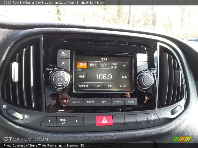 Bright White / Black 2022 Ram ProMaster City Tradesman Cargo Van