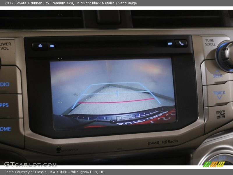 Midnight Black Metallic / Sand Beige 2017 Toyota 4Runner SR5 Premium 4x4