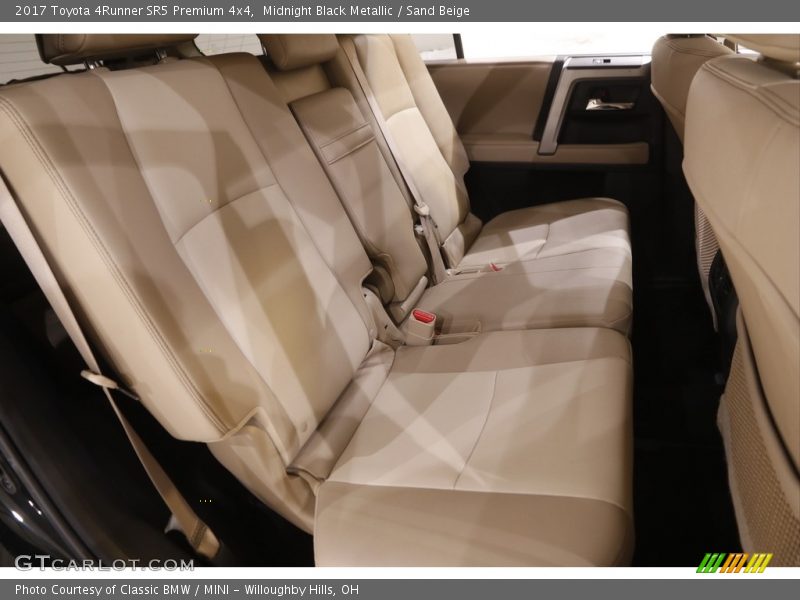 Midnight Black Metallic / Sand Beige 2017 Toyota 4Runner SR5 Premium 4x4
