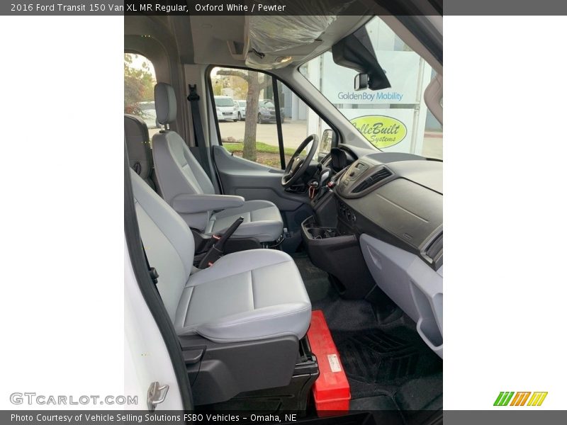 Oxford White / Pewter 2016 Ford Transit 150 Van XL MR Regular