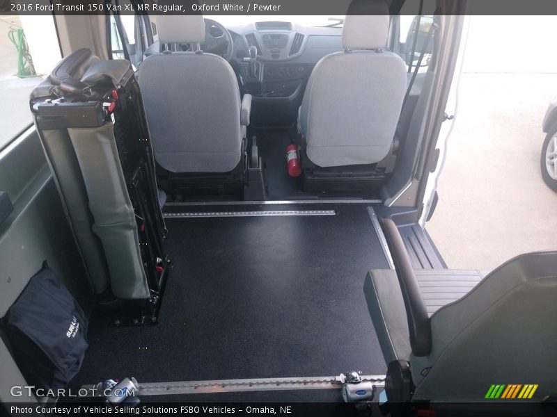Oxford White / Pewter 2016 Ford Transit 150 Van XL MR Regular