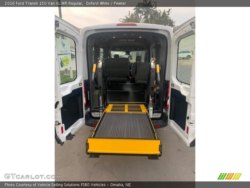Oxford White / Pewter 2016 Ford Transit 150 Van XL MR Regular
