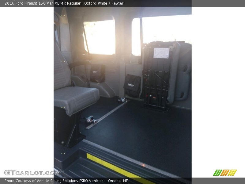 Oxford White / Pewter 2016 Ford Transit 150 Van XL MR Regular