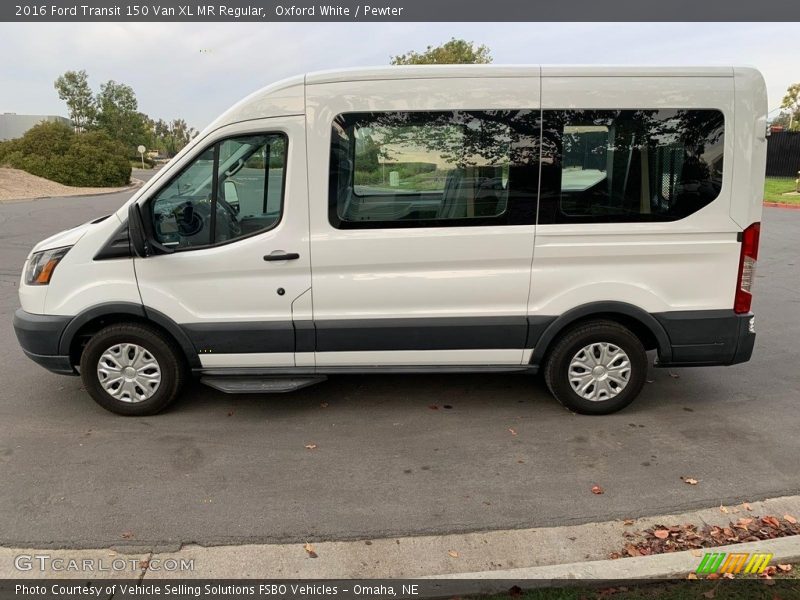 Oxford White / Pewter 2016 Ford Transit 150 Van XL MR Regular