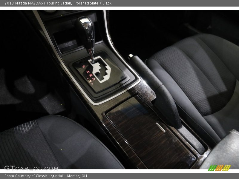 Polished Slate / Black 2013 Mazda MAZDA6 i Touring Sedan