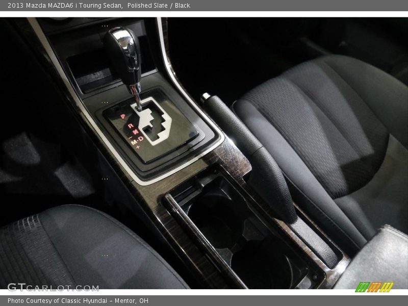 Polished Slate / Black 2013 Mazda MAZDA6 i Touring Sedan
