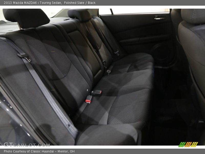 Polished Slate / Black 2013 Mazda MAZDA6 i Touring Sedan