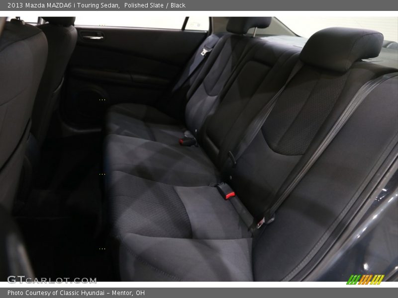 Polished Slate / Black 2013 Mazda MAZDA6 i Touring Sedan