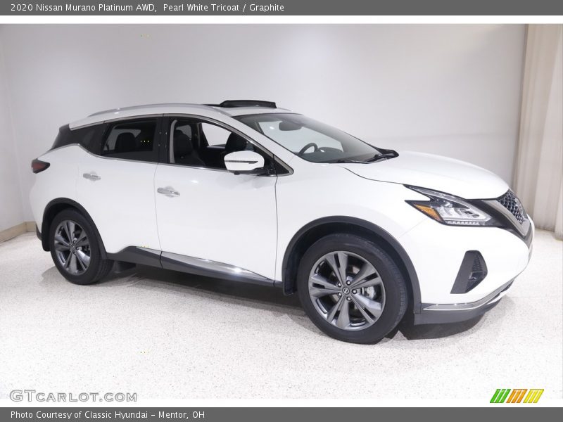  2020 Murano Platinum AWD Pearl White Tricoat