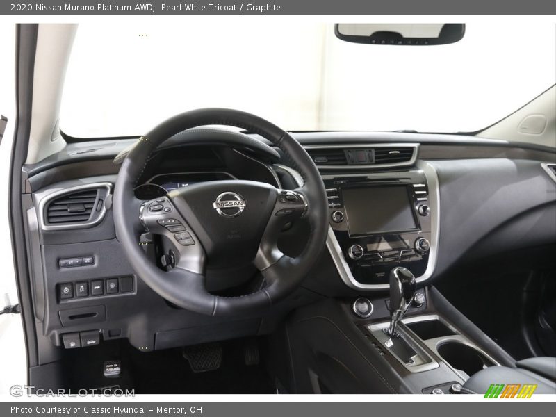 Dashboard of 2020 Murano Platinum AWD