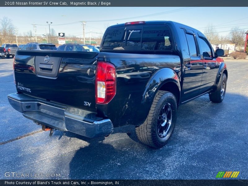 Magnetic Black / Beige 2018 Nissan Frontier SV Crew Cab