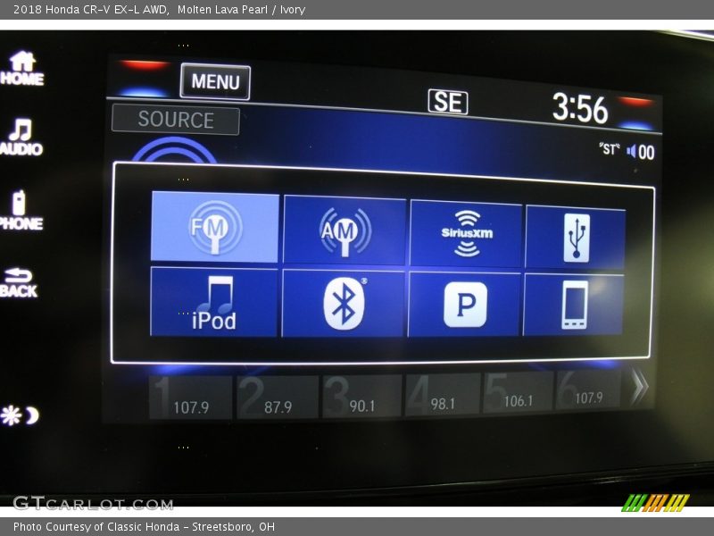 Molten Lava Pearl / Ivory 2018 Honda CR-V EX-L AWD