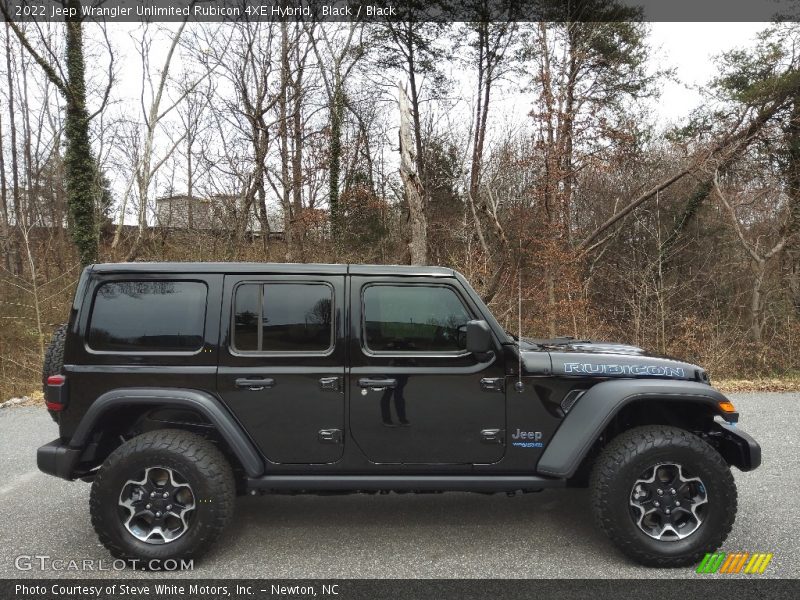  2022 Wrangler Unlimited Rubicon 4XE Hybrid Black