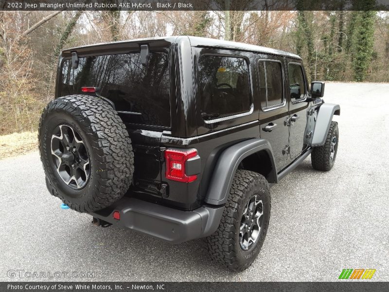 Black / Black 2022 Jeep Wrangler Unlimited Rubicon 4XE Hybrid