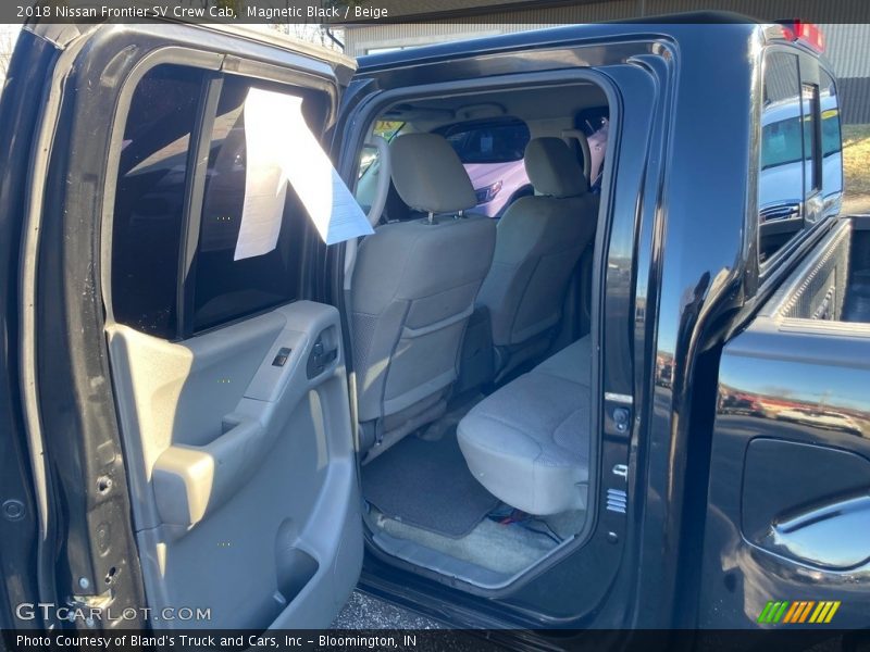 Rear Seat of 2018 Frontier SV Crew Cab