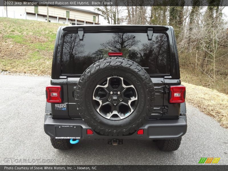 Black / Black 2022 Jeep Wrangler Unlimited Rubicon 4XE Hybrid