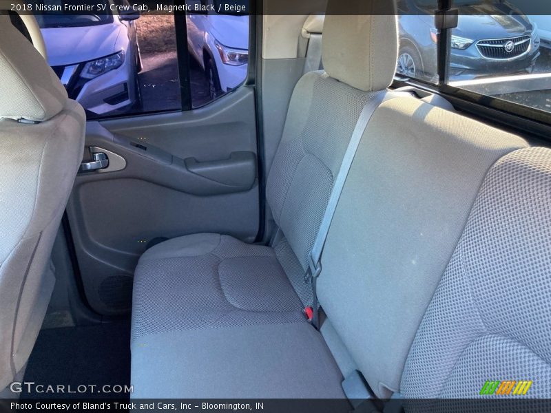 Rear Seat of 2018 Frontier SV Crew Cab