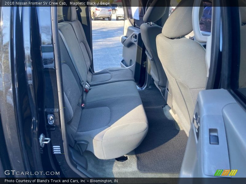 Rear Seat of 2018 Frontier SV Crew Cab