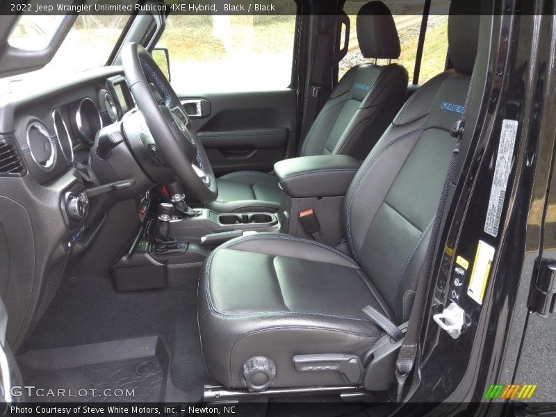 Front Seat of 2022 Wrangler Unlimited Rubicon 4XE Hybrid