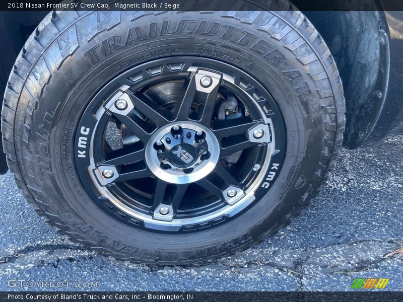 Magnetic Black / Beige 2018 Nissan Frontier SV Crew Cab