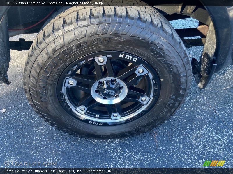 Magnetic Black / Beige 2018 Nissan Frontier SV Crew Cab