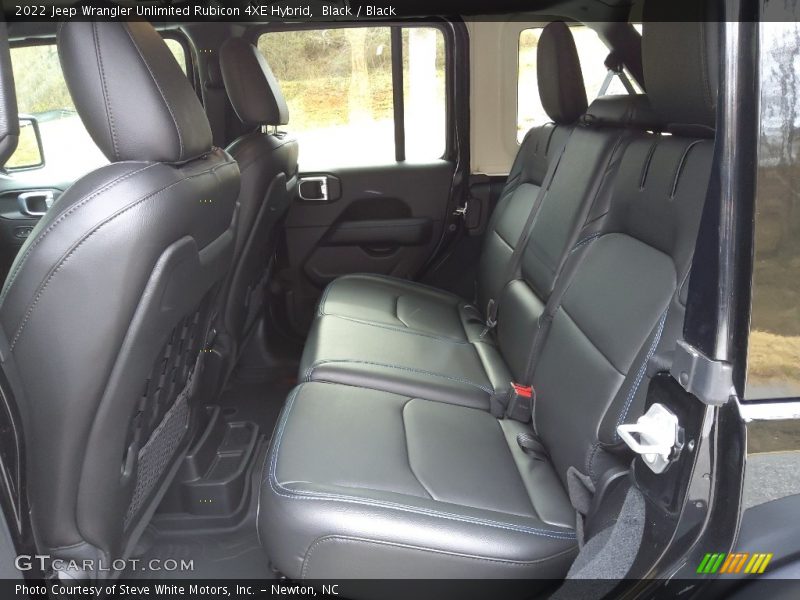 Rear Seat of 2022 Wrangler Unlimited Rubicon 4XE Hybrid