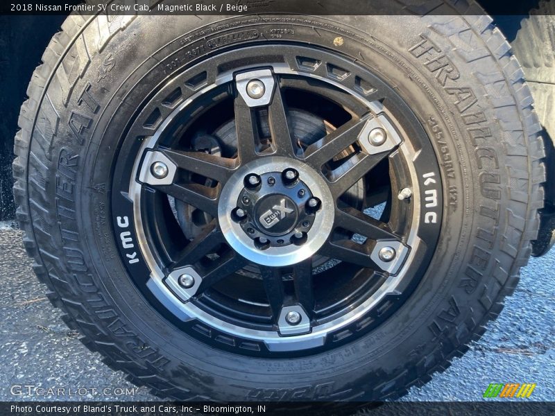 Magnetic Black / Beige 2018 Nissan Frontier SV Crew Cab