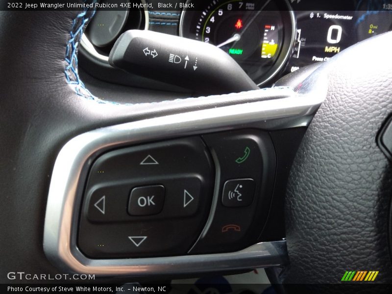  2022 Wrangler Unlimited Rubicon 4XE Hybrid Steering Wheel