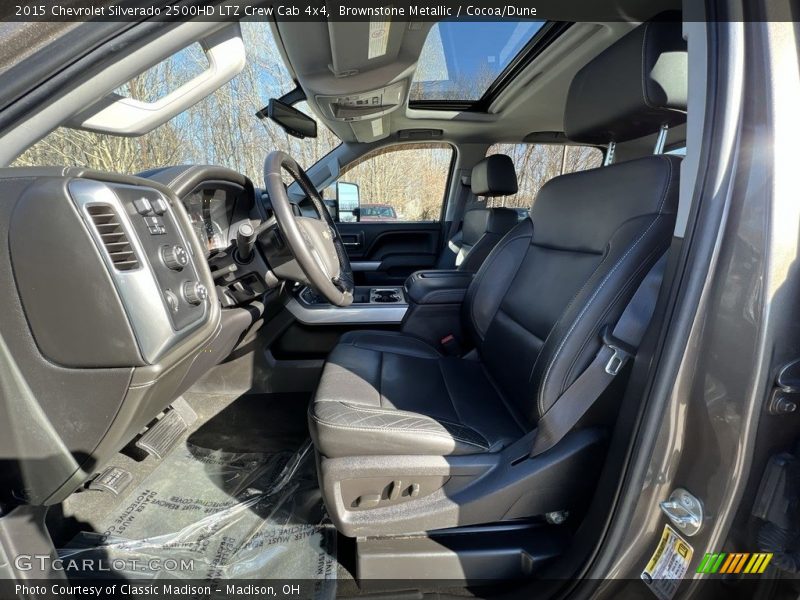 Brownstone Metallic / Cocoa/Dune 2015 Chevrolet Silverado 2500HD LTZ Crew Cab 4x4