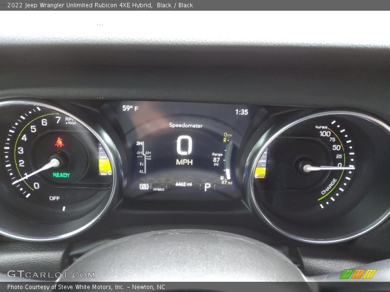  2022 Wrangler Unlimited Rubicon 4XE Hybrid Rubicon 4XE Hybrid Gauges