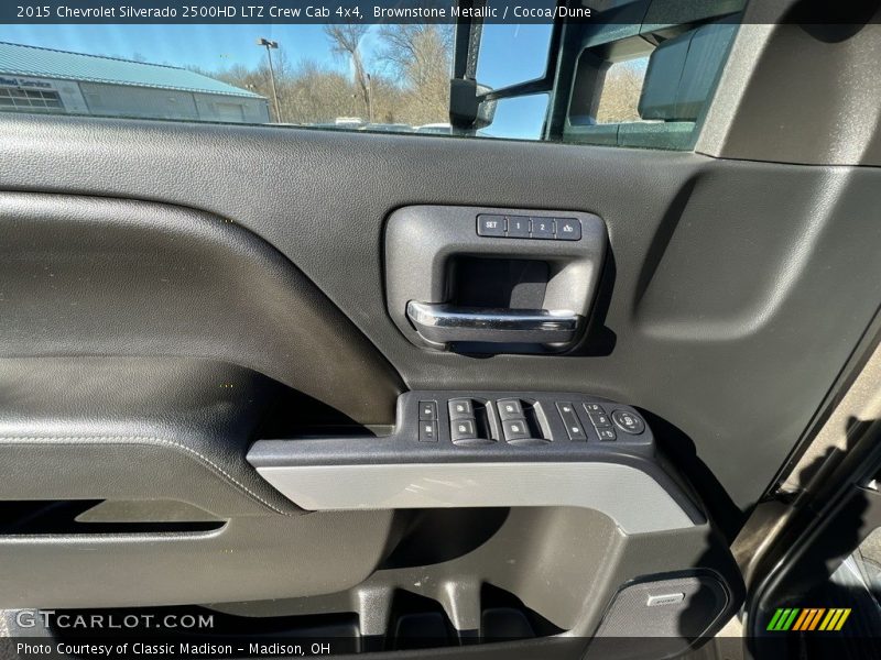 Brownstone Metallic / Cocoa/Dune 2015 Chevrolet Silverado 2500HD LTZ Crew Cab 4x4