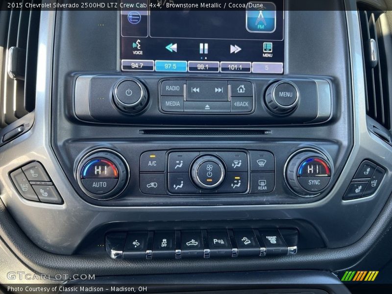 Brownstone Metallic / Cocoa/Dune 2015 Chevrolet Silverado 2500HD LTZ Crew Cab 4x4