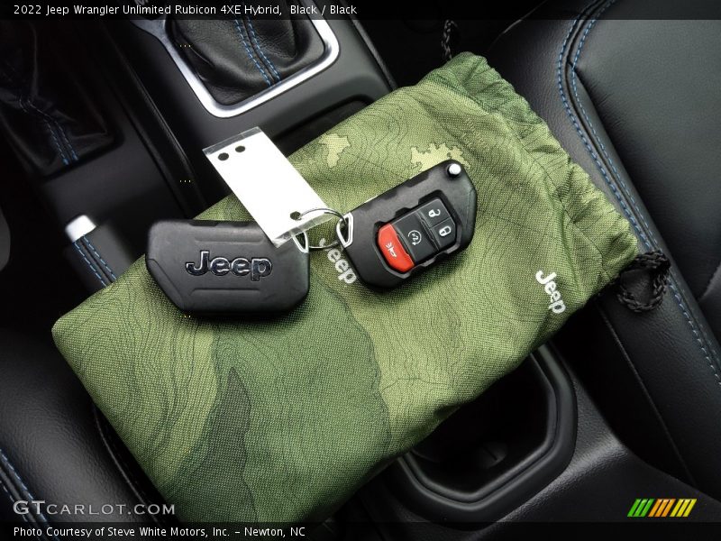 Keys of 2022 Wrangler Unlimited Rubicon 4XE Hybrid