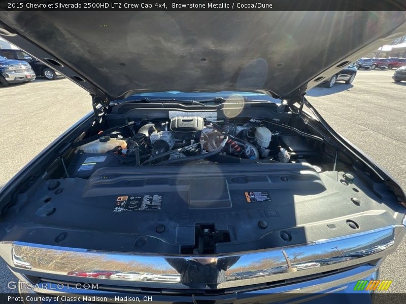 Brownstone Metallic / Cocoa/Dune 2015 Chevrolet Silverado 2500HD LTZ Crew Cab 4x4