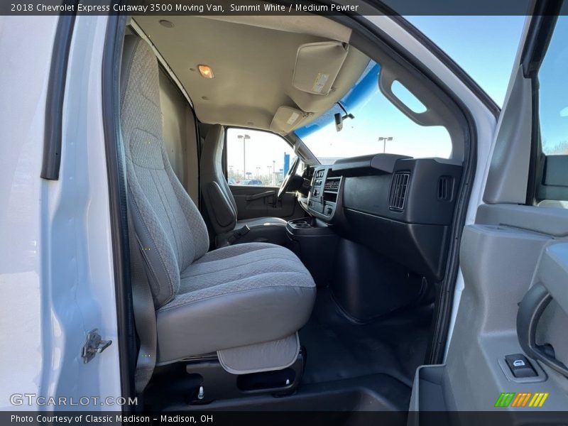 Front Seat of 2018 Express Cutaway 3500 Moving Van