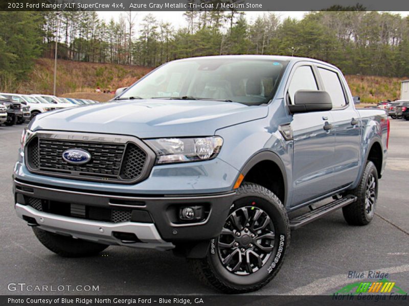 Front 3/4 View of 2023 Ranger XLT SuperCrew 4x4