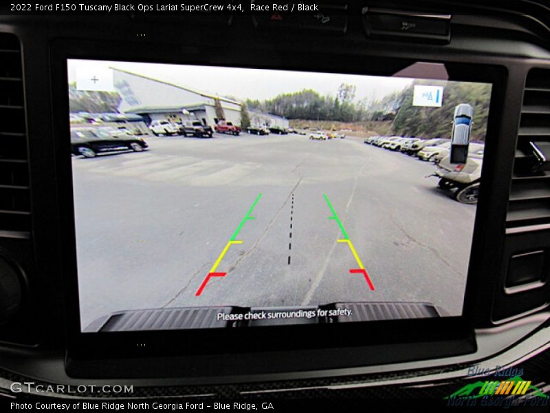 Race Red / Black 2022 Ford F150 Tuscany Black Ops Lariat SuperCrew 4x4