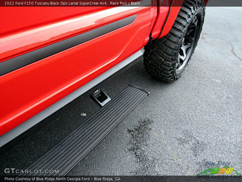 Race Red / Black 2022 Ford F150 Tuscany Black Ops Lariat SuperCrew 4x4