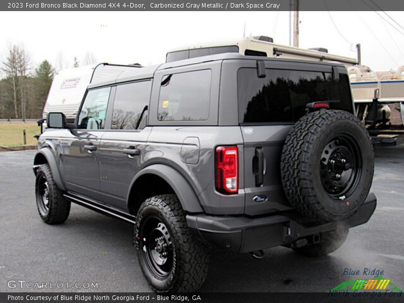 Carbonized Gray Metallic / Dark Space Gray 2023 Ford Bronco Black Diamond 4X4 4-Door
