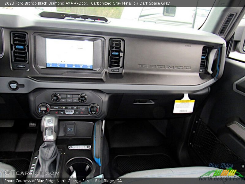 Dashboard of 2023 Bronco Black Diamond 4X4 4-Door